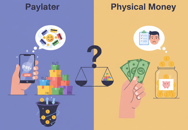 Jebakan “Paylater”: Psikologi Kenapa Kita Lebih Boros Saat Tidak Mengeluarkan Uang Fisik